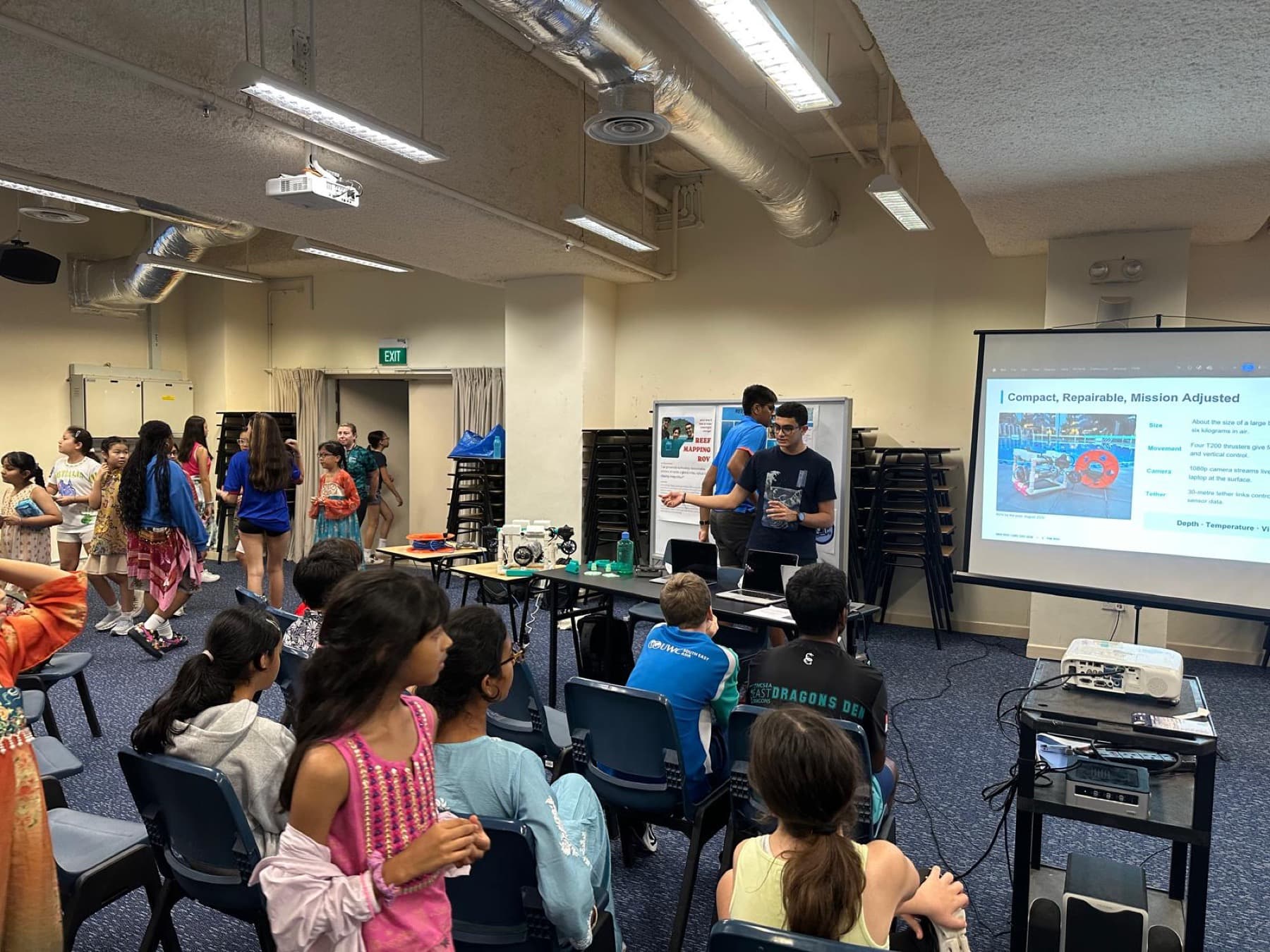 Exhibition of the Reef Monitoring ROV