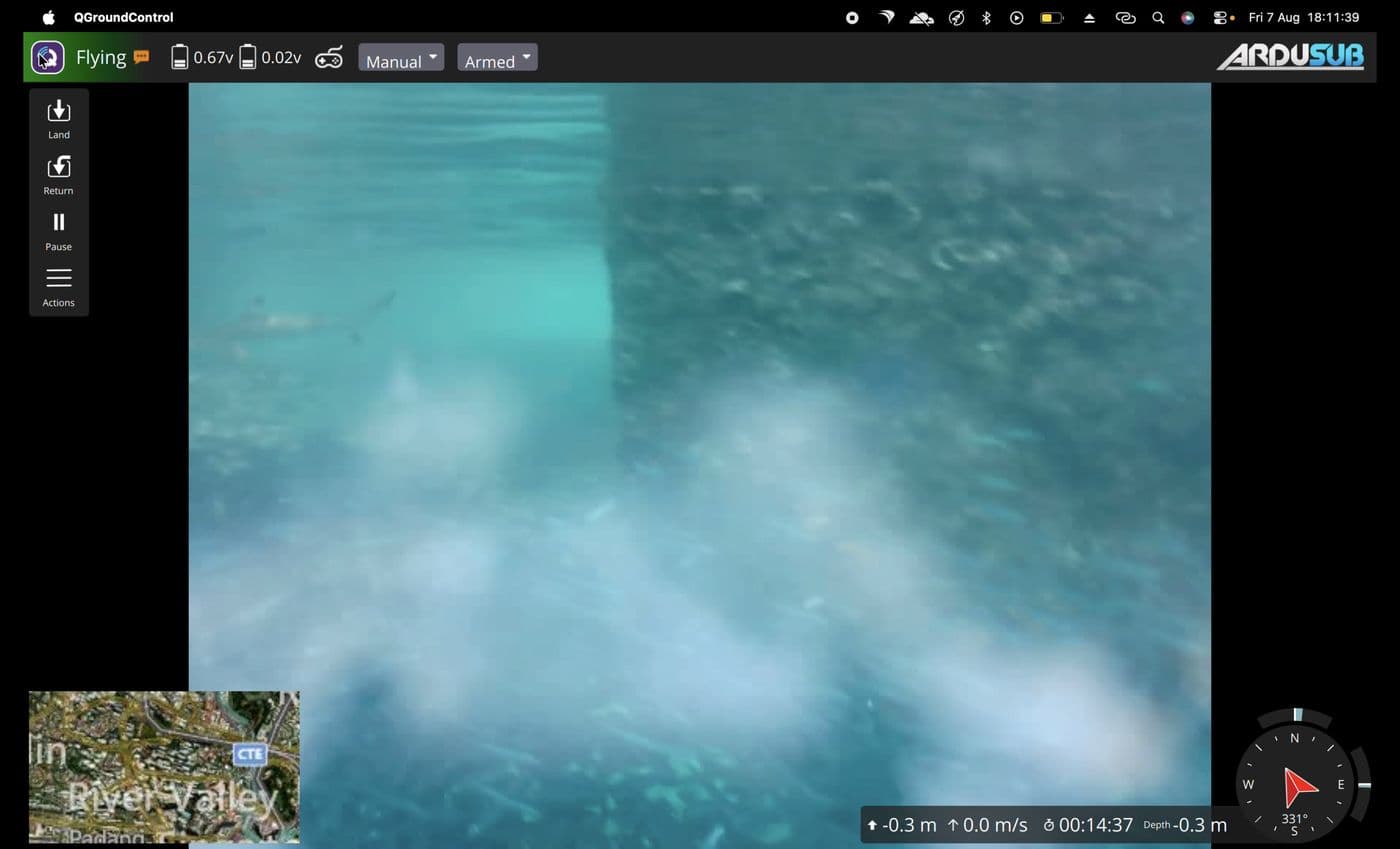 ROV in the field